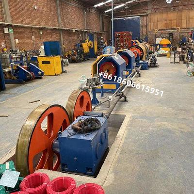 Máquina de torção tubular de velocidade de rotação 800r/min para bobina 630