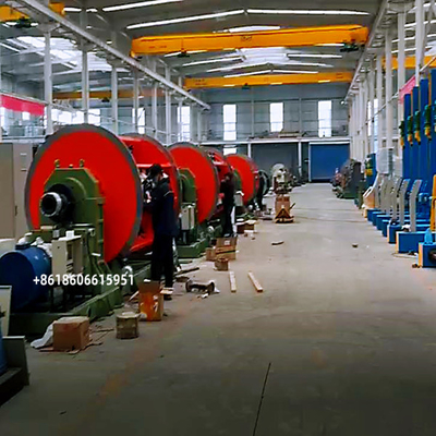 630/500 Máquina de trançar fios de cobre com 54 linhas de bobinas para carregamento de fios de cobre