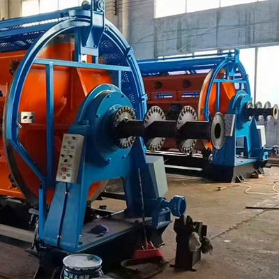 Máquina de torção de cabo tipo rotação rápida proteção total estrutura rígida 250 rpm