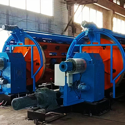 Máquina de encalhamento de cabo Cu Condutor redondo compactador Tubular Rígido 250rpm