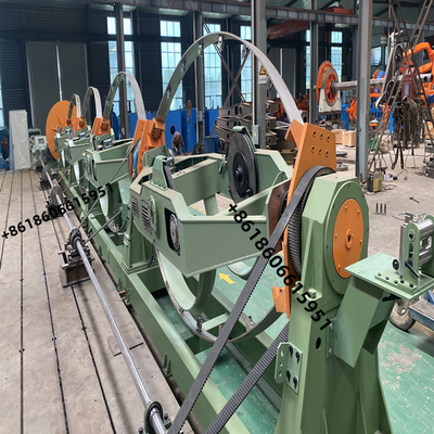 máquina de 160r/Min Skip Type Laying Up com tornado da curva da fibra do carbono