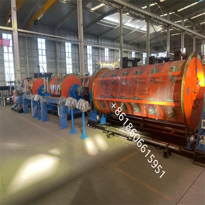 o fio de cobre de 230r/Min Rigid Stranding Machine For e o cobre gravam a proteção do cabo