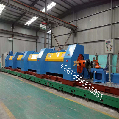Fatura tubular de alta velocidade do fio do tipo cobre da máquina de encalhamento do cabo e de alumínio