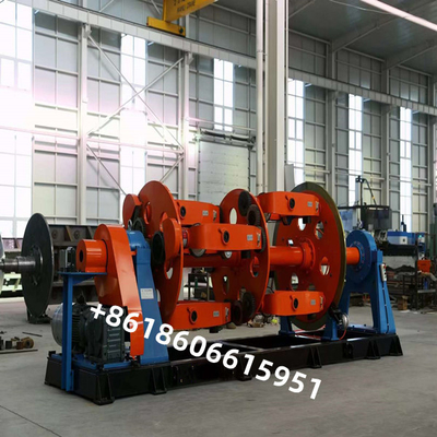Plc planetário da máquina da fabricação de cabos 90rpm 800/3+3