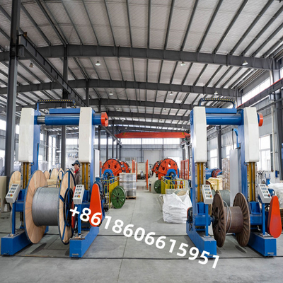 JLY1250/8 Strander planetário e colocação - acima das linhas para cabos entrançados de aço de grande resistência