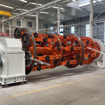 Colocação 1.5mm planetária tubular rígida da máquina de encalhamento - acima de puxar do expedidor de cabogramas