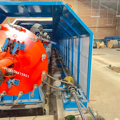 Tipo de gerencio da curva do fio e da máquina/equipamento de encalhamento da faixa clara da fabricação de cabos