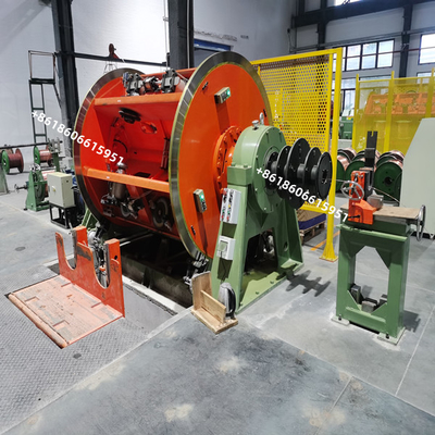 Eixo tracionador rígido desencapado 6b da roda dupla de máquina de encalhamento do fio do Al/Cu - 36b que encalha a gaiola