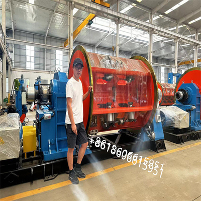 JLK-500/61 Máquina de torção de fios rígidos com sistema de bobina de carregamento automático