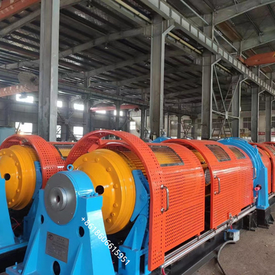 1+6x500 Equipamento de filamento tubular de travões pneumáticos para filamento de condutores