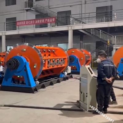 Low Investment JLK-630/500 Rigid Stranding Machine 54 Bobbin Row Loading Wire (Fio de carregamento em fila de bobinas)