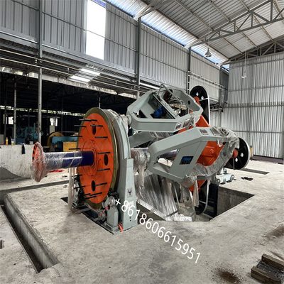 Máquina de fixação de cabos de tipo planetário 1250/1+4 Eficiência energética