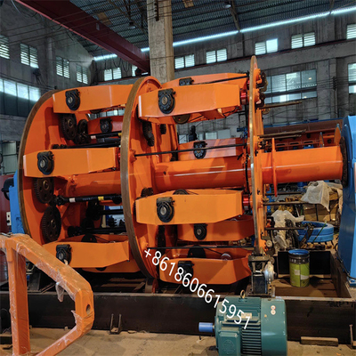 Máquina de fabricação de cabos para condutores ACSR / AAC / ABC