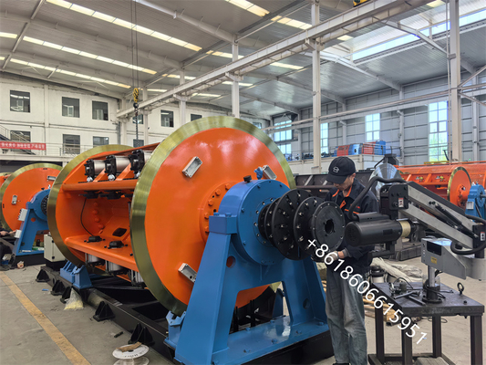 12+18+24 / 500 Máquina de enxaguamento de cabos de tipo rígido de carga automática durável para fios de cobre
