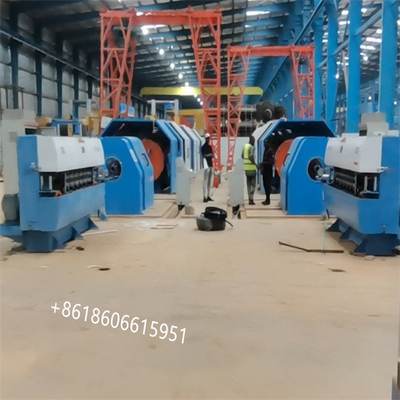 Máquina de torção de arco de tipo multi-cabo 1250MM 45HP Twister de cabo de isolamento