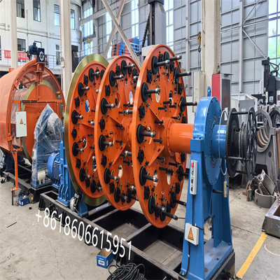 JLY300/72 Máquina de blindagem de cabos de fácil operação Máquina de filamento de fios de aço