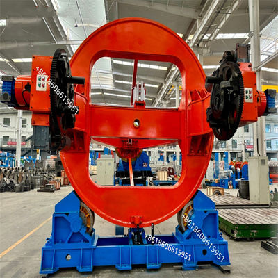 Máquina de torcer tambor para condutores redondos e de forma de sector com OD de colocação máxima de 100 mm