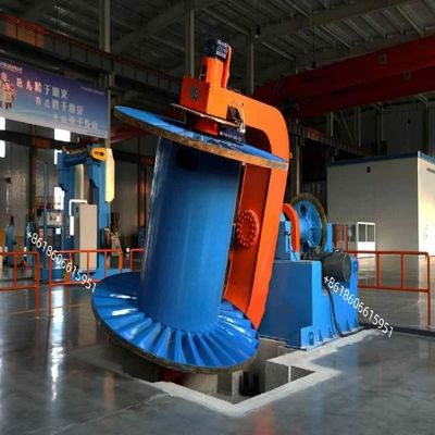 Máquina de torção de tambor de alto desempenho para filamento de condutores grandes e envolvimento de fitas não metálicas
