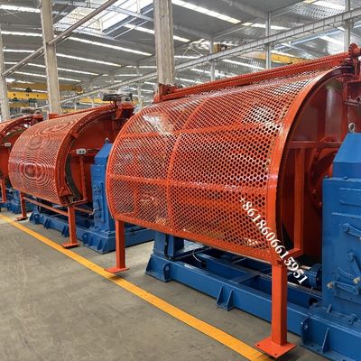 Máquina de enrolamento de cabo personalizável com direção de torção S / Z Motor acionado opcional 55KW Velocidade linear 61m/min