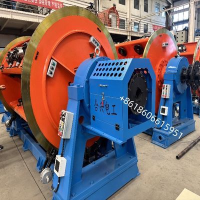 Máquina de enxaguante rígido de alta velocidade JLK-630/12+24 condutor aéreo ACSR/AAAC/AAC