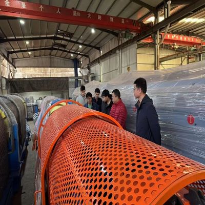 Máquina profissional de filamento tubular para fabricação de cabos JGG-500/1+12