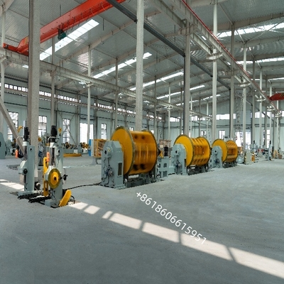 1+12+18+24/500 Equipamento de Fabricação de Cabos de Energia de Cobre e Alumínio Máquina de Torcer de Estrutura Rígida