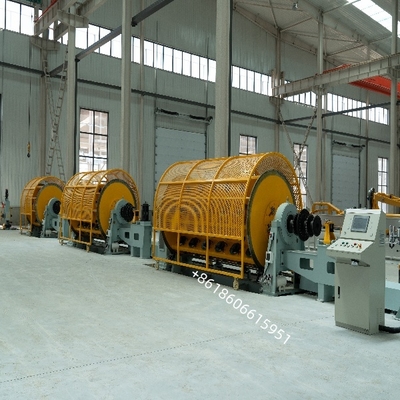 1+12+18+24/500 Máquina de Encordoamento de Cabo de Baixa Tensão Cabo Rígido para Linhas de Produção de Fabricação de Fios e Cabos de Alta Produção