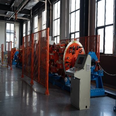 Máquina de Encordoamento Planetária de Eixo Terrestre de Alta Velocidade com Controle Individual de Tensão e Bobina de Pagamento 1+6+12+18