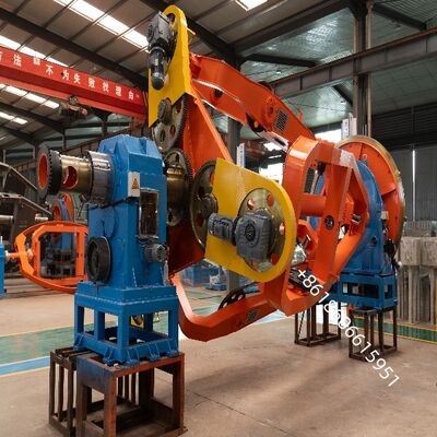 Máquina de colocação do cabo de alimentação do núcleo é fornecida com sistema de controle HMI + PLC para pre-configuração