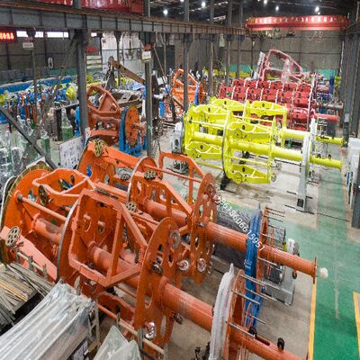 Máquina de colocação que fornece alta produtividade e baixo consumo de energia para fabricação de cabos multi-núcleo