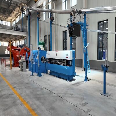 Máquina de enrolar cabos planetários 1250/1+1+3 para utilização industrial