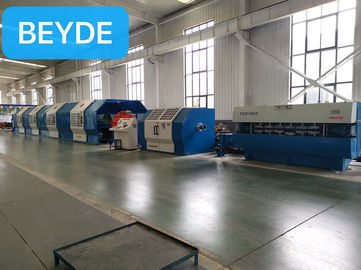 Tipo de alta velocidade cabo da curva que torce a máquina da fabricação do fio da máquina