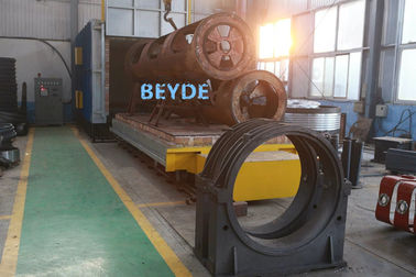 Máquina de encalhamento tubular do fio do controle 7 do PLC, fio de cobre que torce a máquina